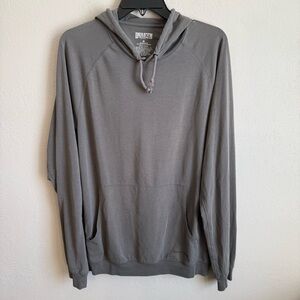 Men’s M Gray Duluth Lightweight Outdoor Gorpcore Breathable Long Sleeve Hoodie